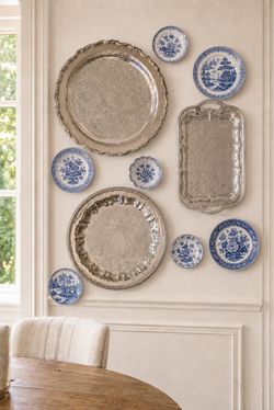 Heavy  Large Silver Tray Collection