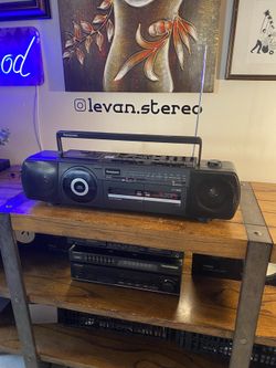 The 1988 Japanese "Torpedo": Panasonic RX-DT50 Boombox
