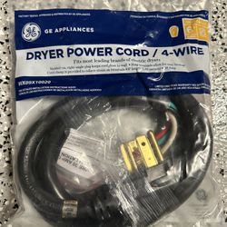 GE Dryer Power Cord 
