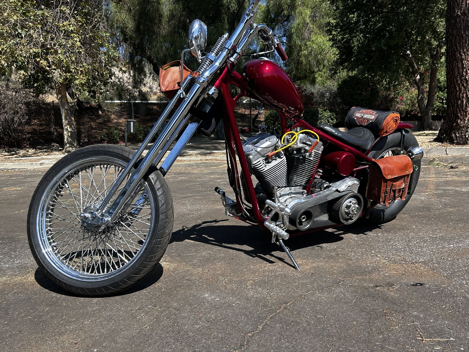 Custom Harley Evo Chopper