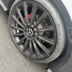 All Black 20”s.  235/35R20 