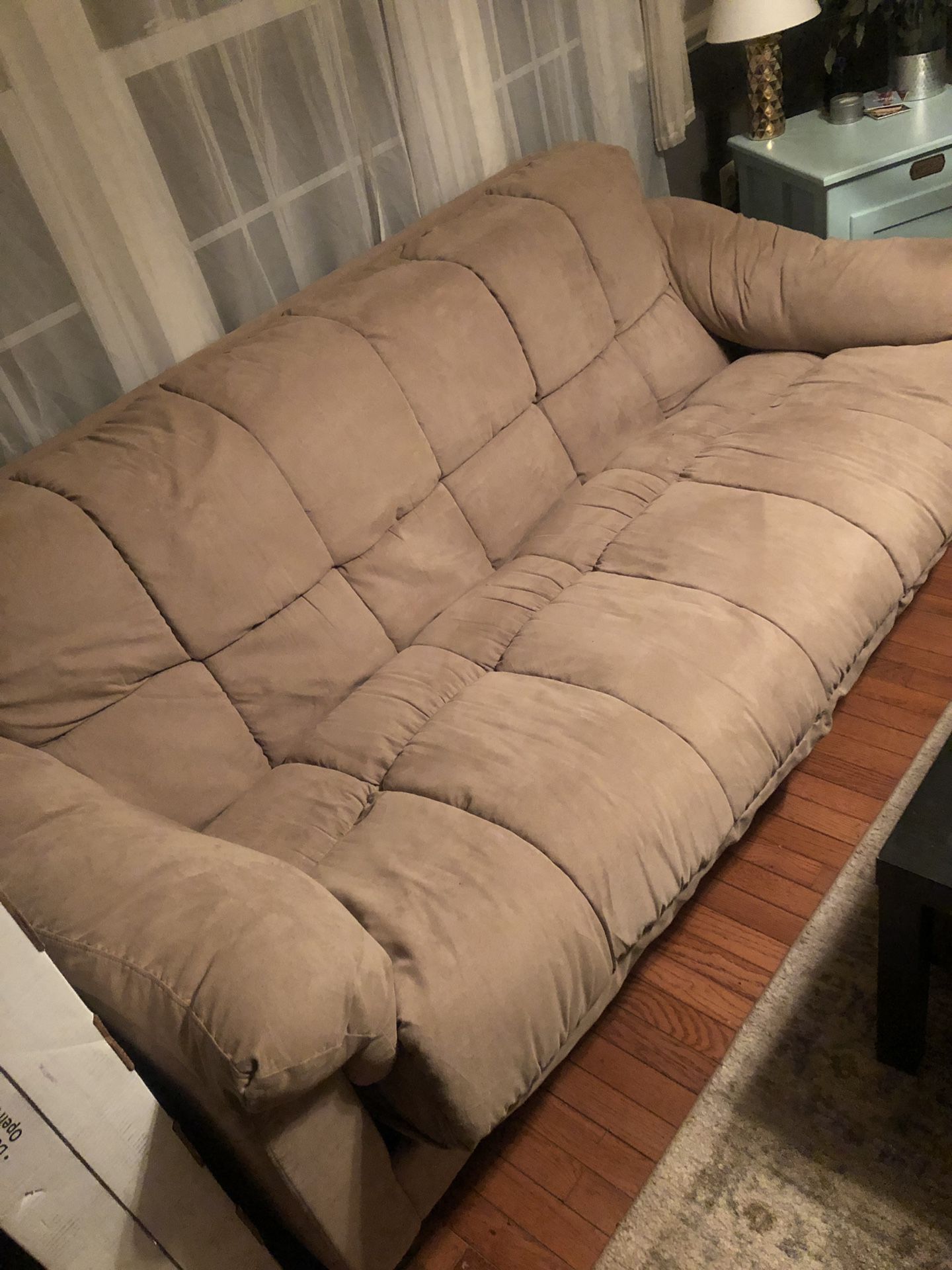 Padded futon