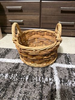 Used round basket