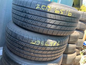 205-65-16 Michelin pair 🔥🔥🔥🔥🔥