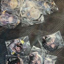 Nikke Goddess Of Victory Acrylic Keychains And Buttons