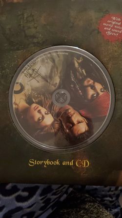 Pirates of the Caribbean storybook and cd