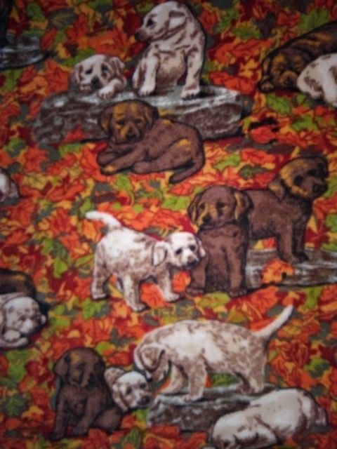 2 yards dog fleece