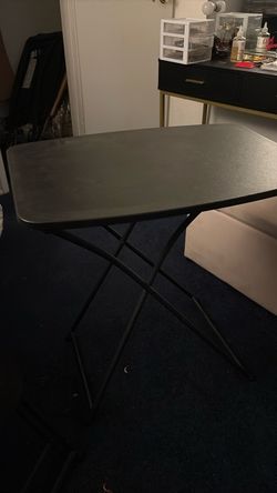 Black Folding Table