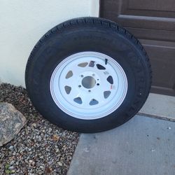 Trailer Wheel and Tire