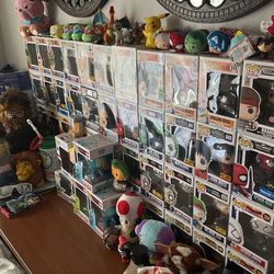 Funko Pops And Stuffed Toys !!! Great Deals