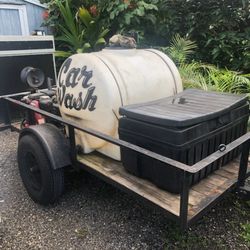 Trailer for carwash is sold as this if you want to see it. $1350