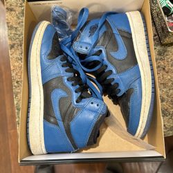 Nike Air Jordan Retro 1 High OG Marina Sz 3.5y Kids
