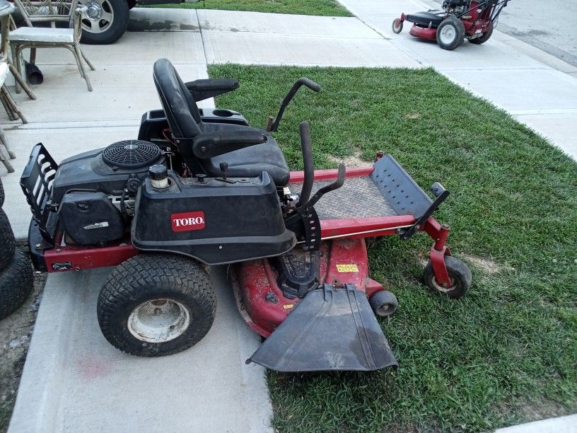 Craftsman Walk Behind Mower & Toro Zero Turn