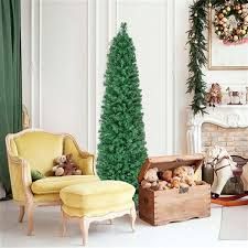 Christmas Tree 6ft Costway cm24023us Pre-Lit Artificial