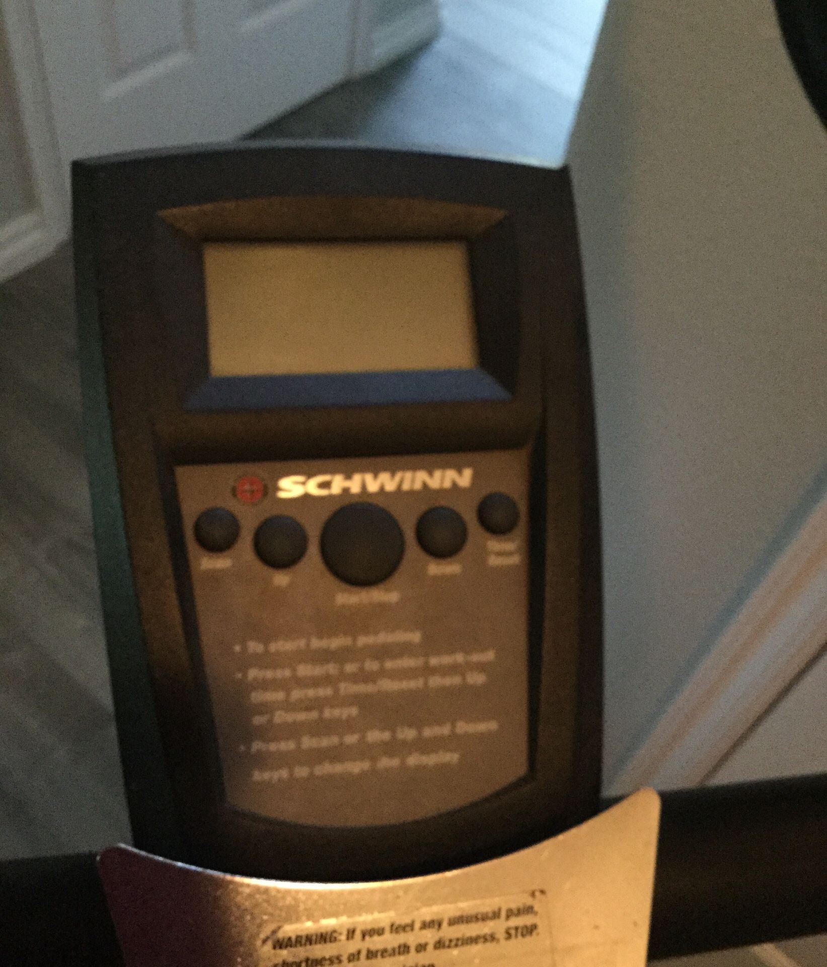 Schwinn 107p exercise bike cheap