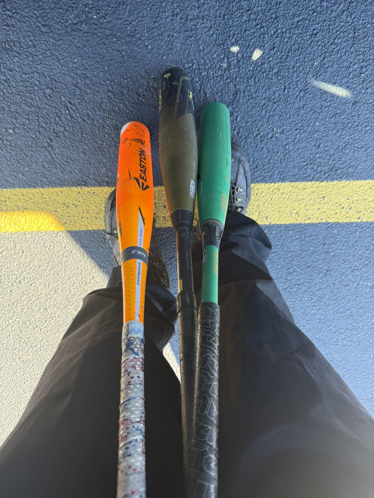 3 Great baseball Bats Icon ,mako ,meta