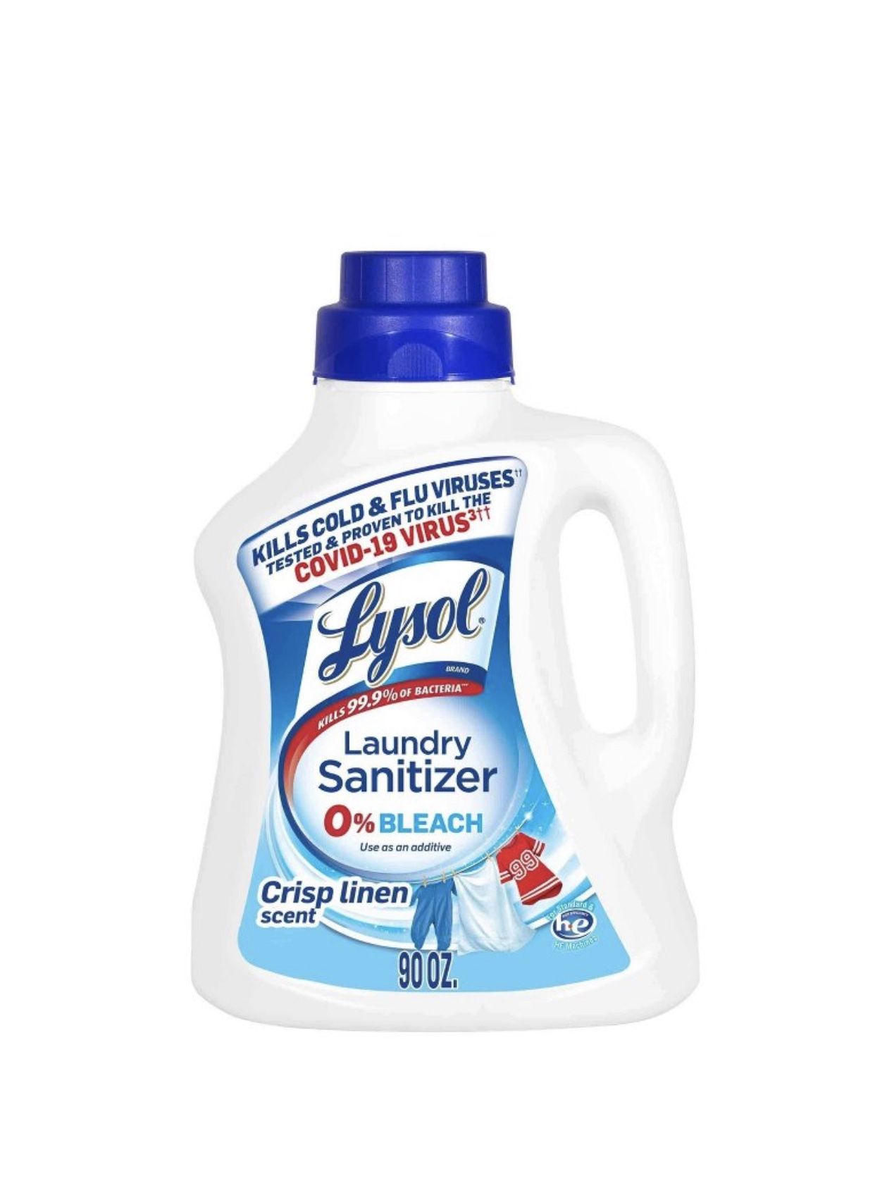Lysol Laundry Sanitizer Additive, BacteriaCausing Laundry Odor
