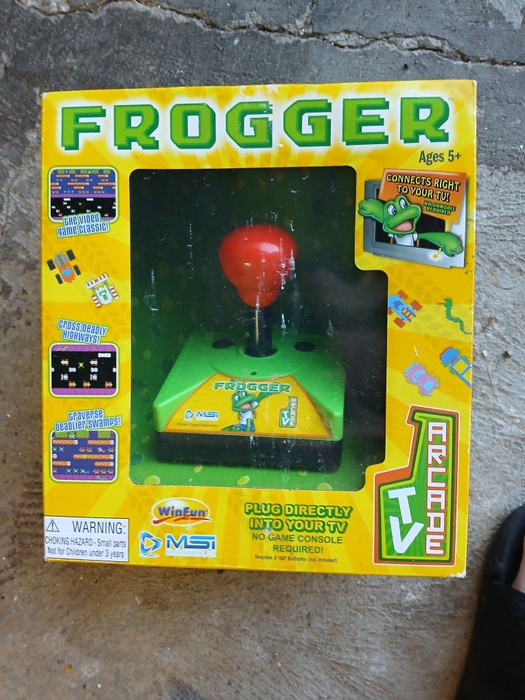 Frogger Handheld Game