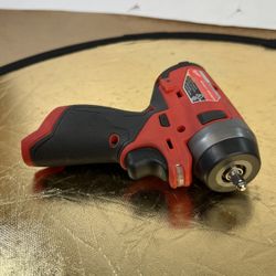 Used 1/4” Stubby Impact Wrench Milwaukee 2552-20 - No Battery 