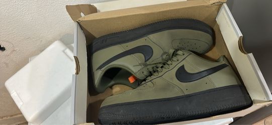AIRFORCE 1 ‘07 medium olive black- starfish olive moyen/Etoile DE MER/NOIR