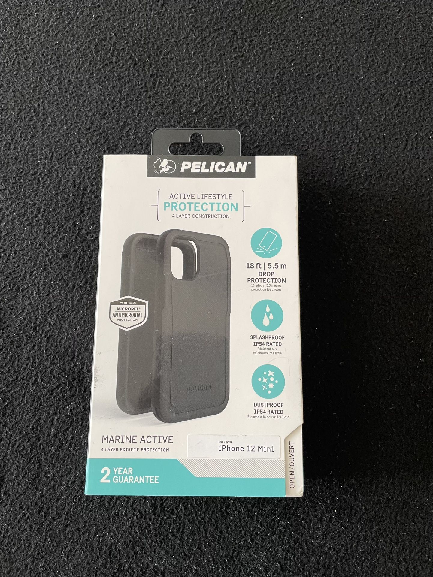 PELICAN Phone Protector Case New 2020 iPhone 12 Mini - Black
