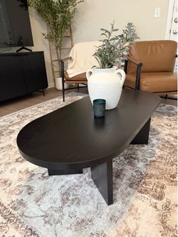 black coffee table