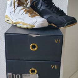 Jordan 6/7 Golden Moments Pack 2012 (Used)