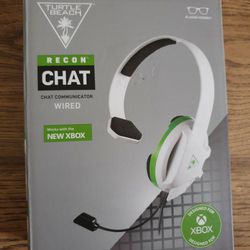 Turtle Beach Recon Chat White Gaming Headset for Xbox One 