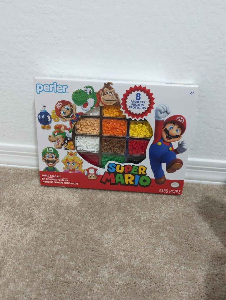 Super Mario Perler Beads