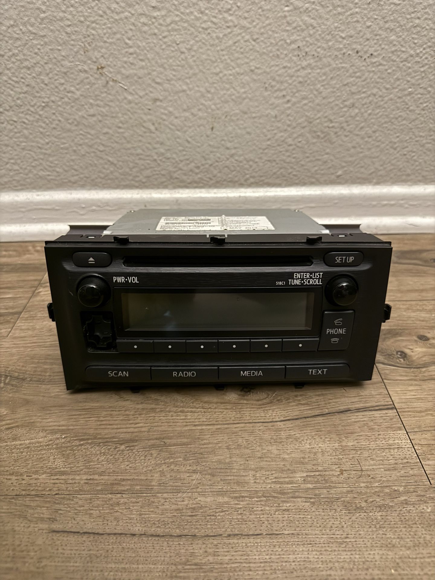 Missing Button Prius c Stereo