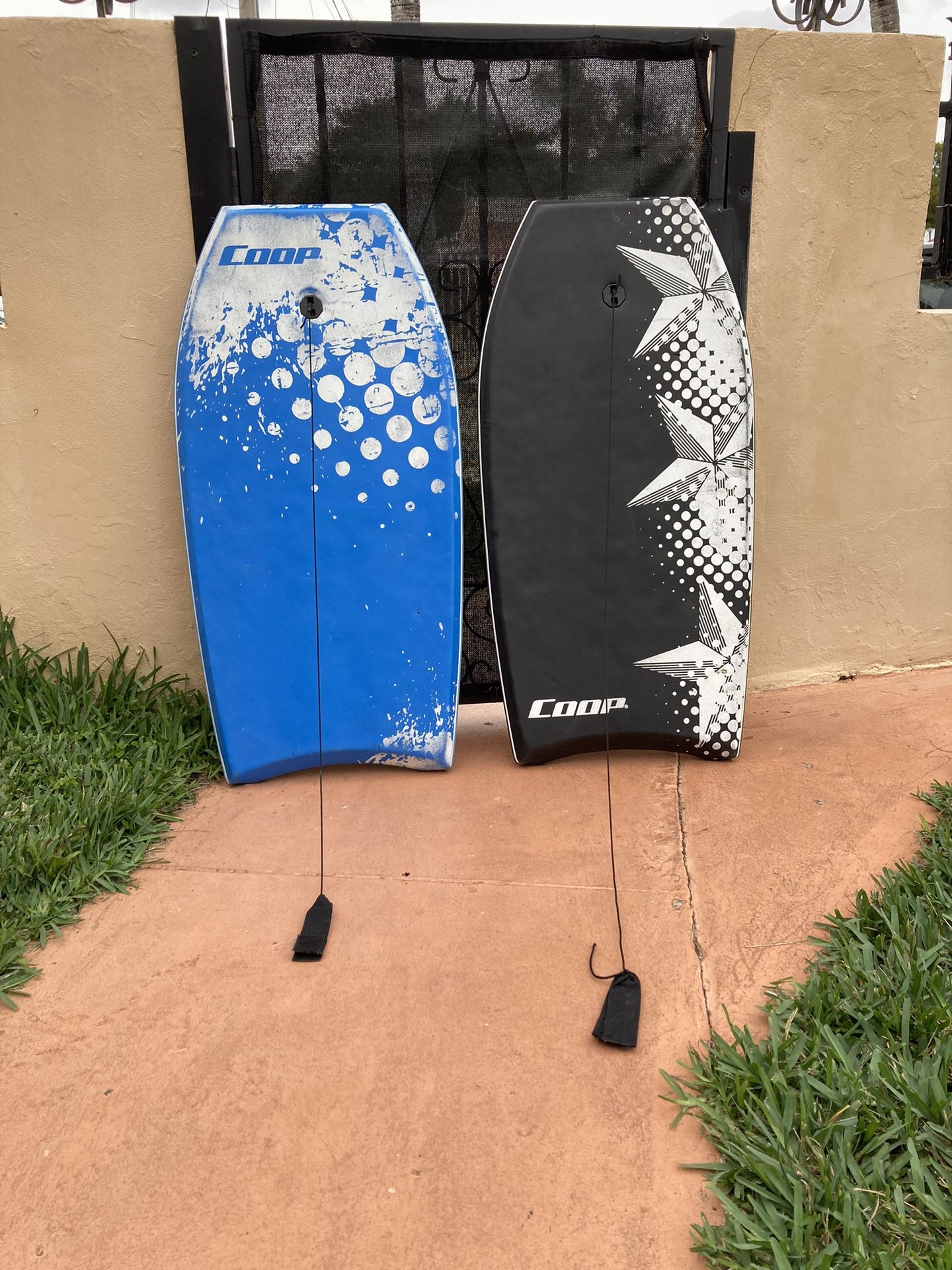 Coop Super Pipe 41” By 21” Wide Bodyboard…(ONE IS A LITTLE UNGLUED)…See Pictures…In Good Condition..,BOTH $65
