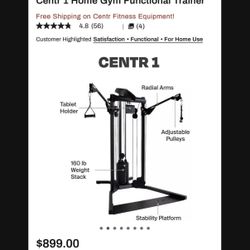 CENTR 1 HOME GYM FUNCTIONAL TRAINER