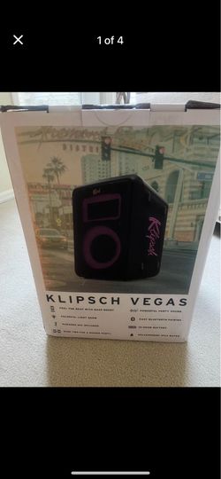 New KLIPSCH VEGAS Party Speaker
