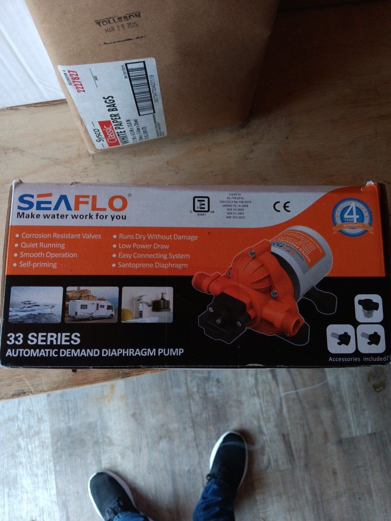 Automatic Demand Diaphragm Pump