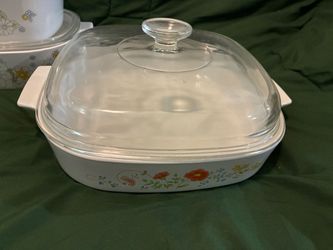 Wildflower corningware