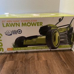 Sunjoe Electric Mower.