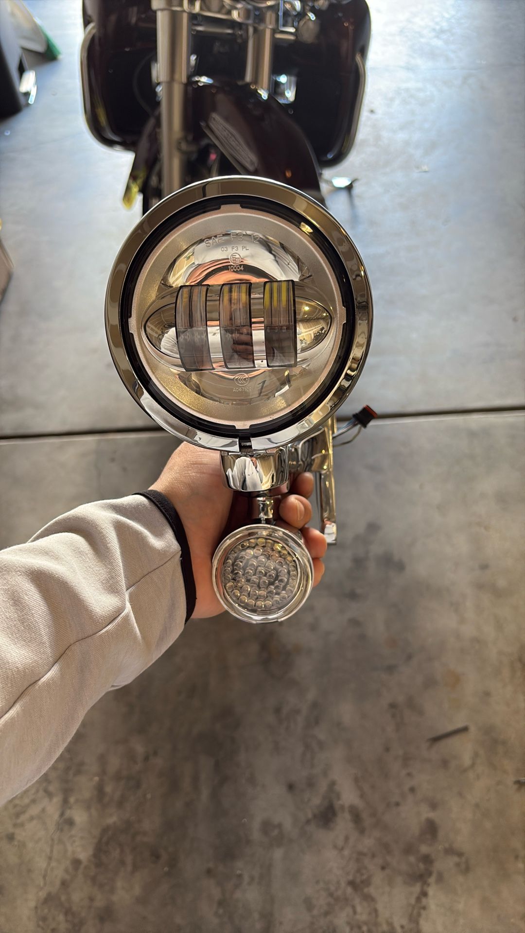 2019 Electra Glide Fog lights Trade