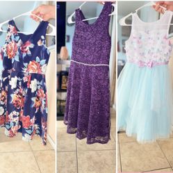 Beautiful Dresses Size 7-8