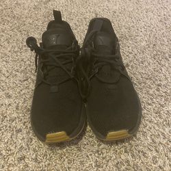 Adidas Black Shoes Size 4