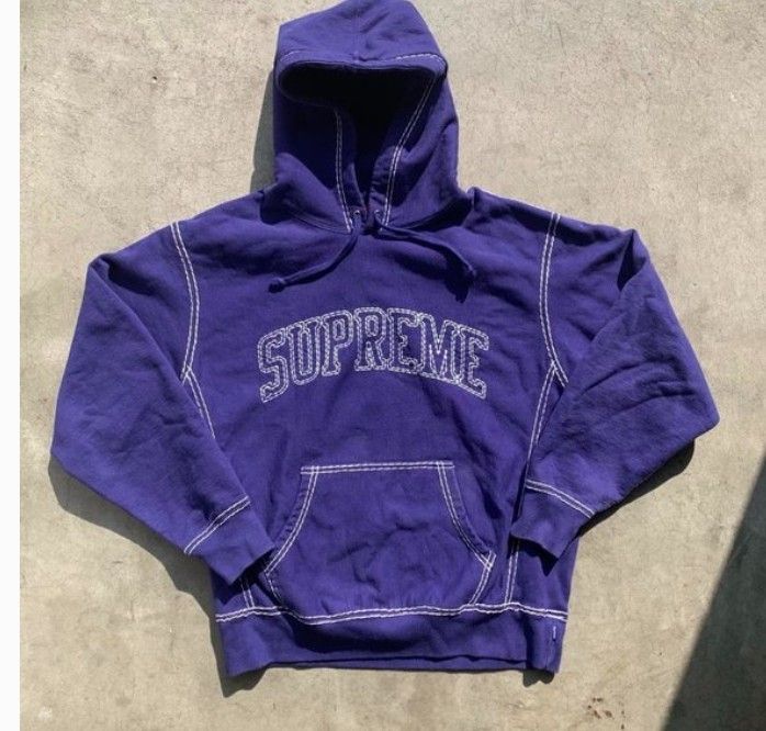 π₯π₯ SUpreme Big Stitch Hoodie π₯π₯ Rare ! Clean !