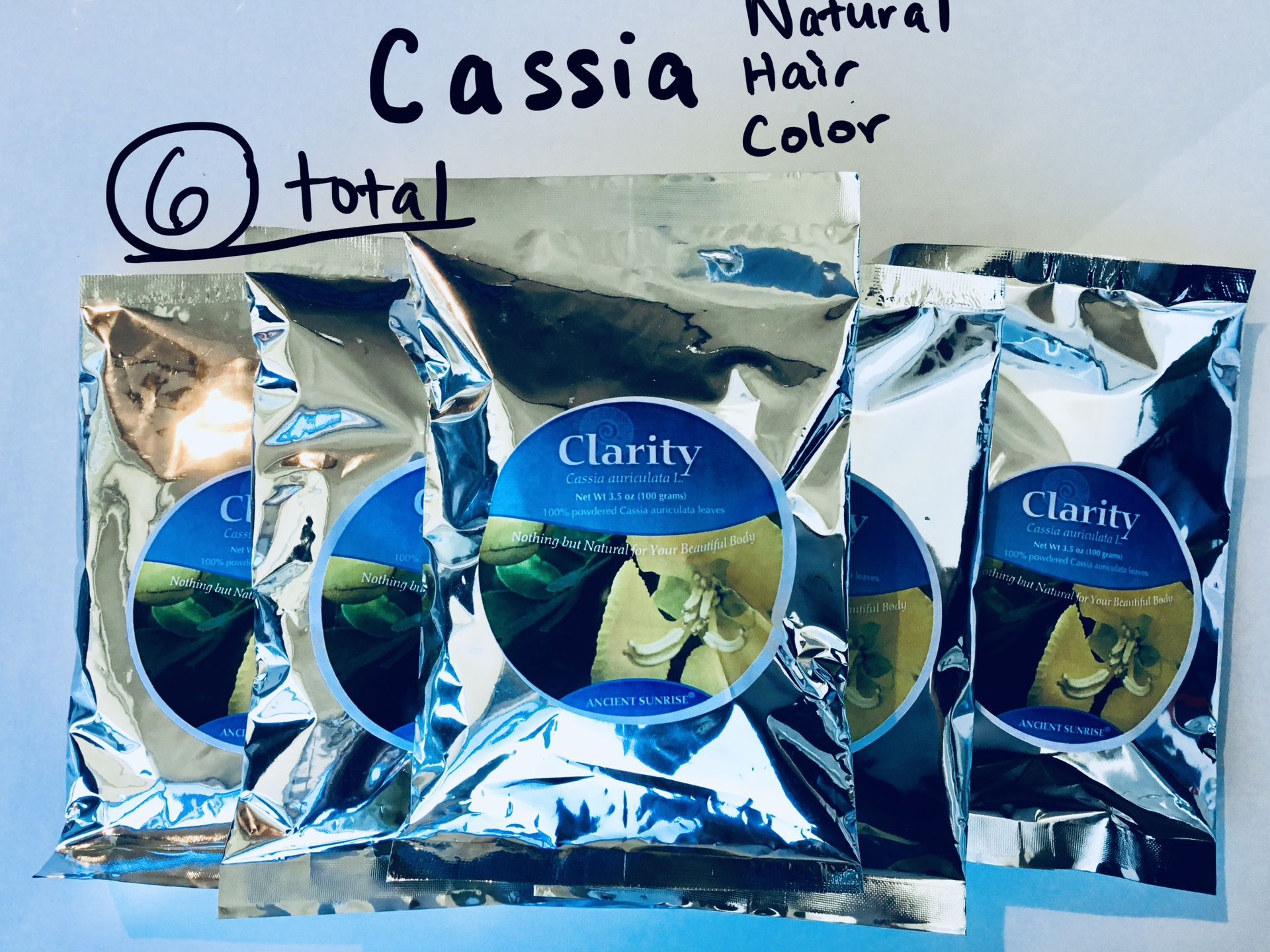 6-pack 100% Natural High Quality Cassia! - no filings or other ingredients added