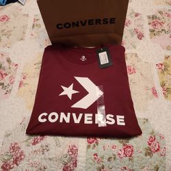 Mens New With Tags CONVERSE short Sleeve Shirt XL XXL
