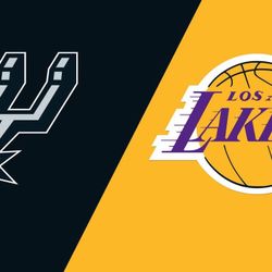 Lakers Vs Spurs Four Tickets 