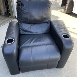 Leather Electric Recliner Chair