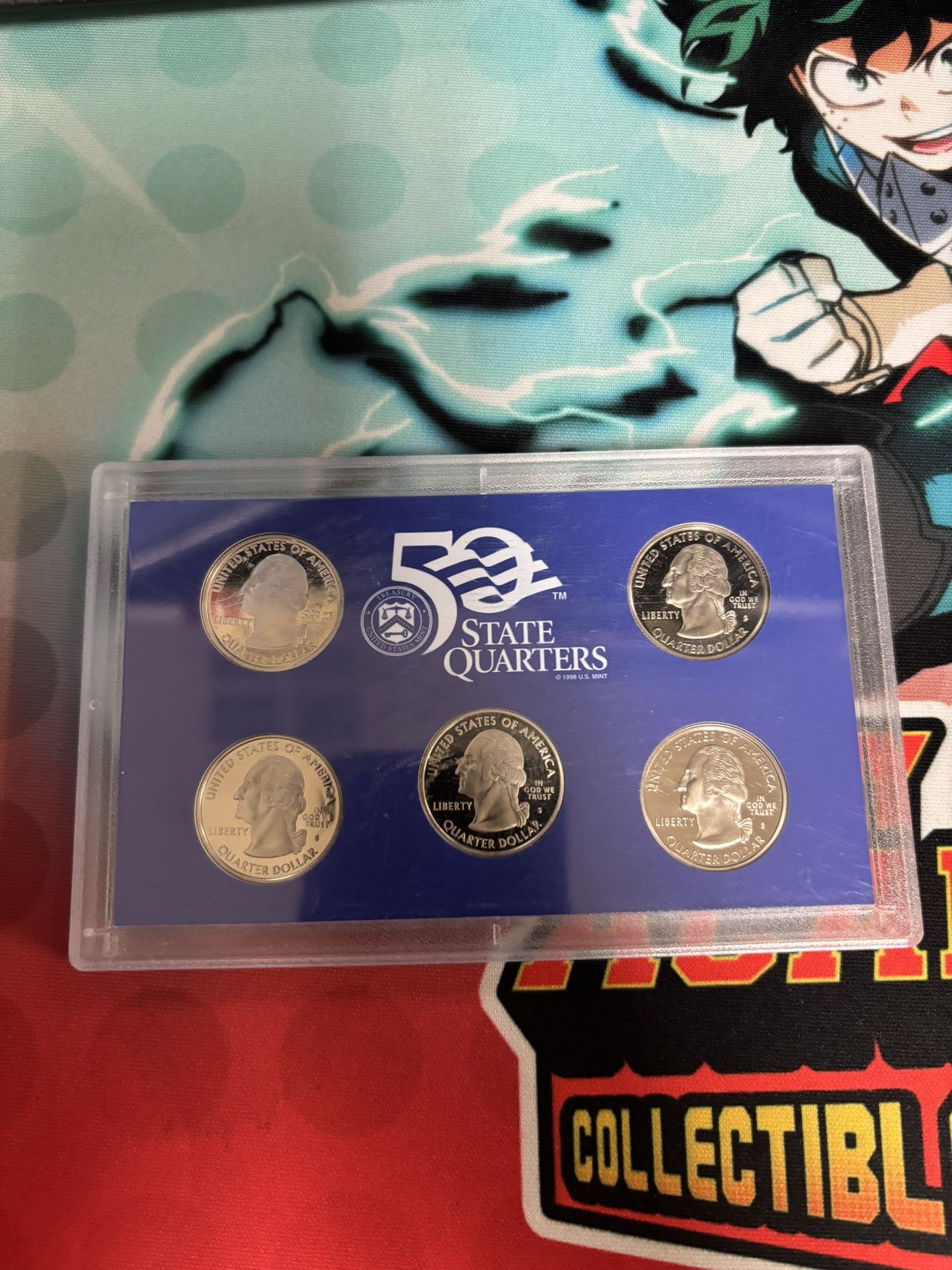 2005 U.S. Mint proof State Quarter Set