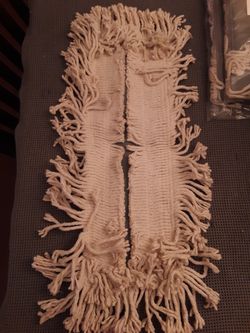 5" X 18" dust mop pads