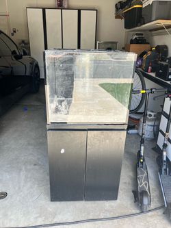 50 gallon saltwater fish tank with sump and auto tunze