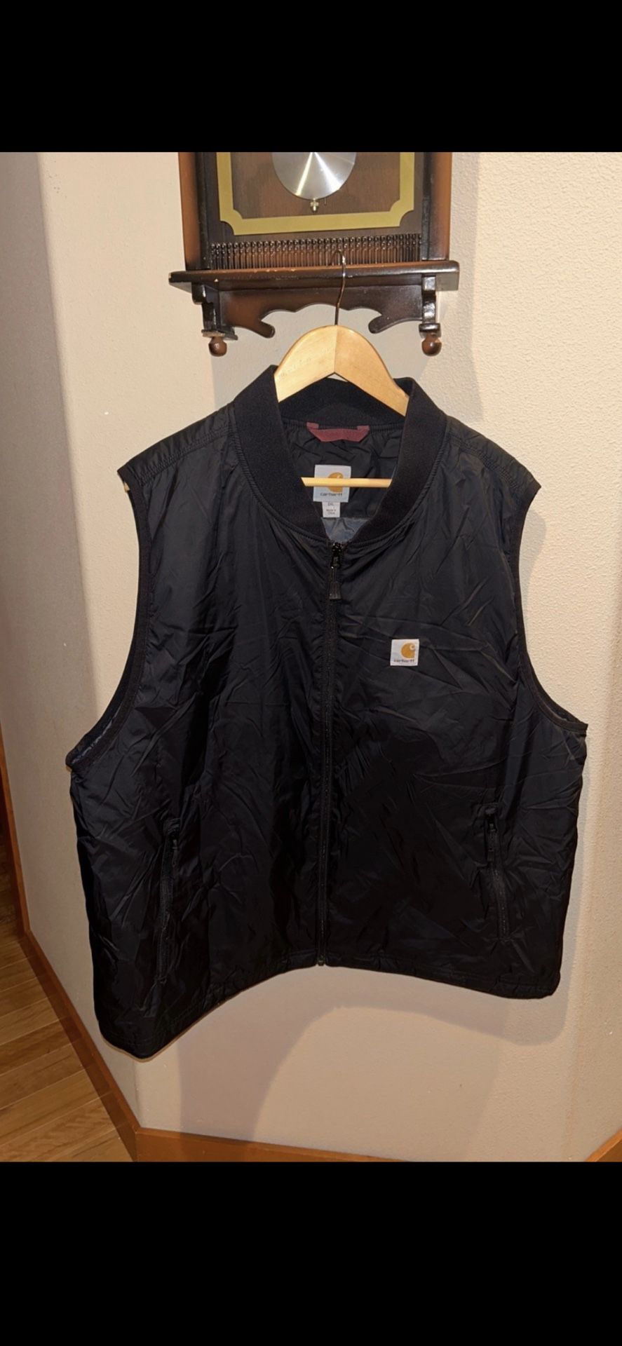 Carhartt Rain Defender Black Vest - Men’s Size 2XL