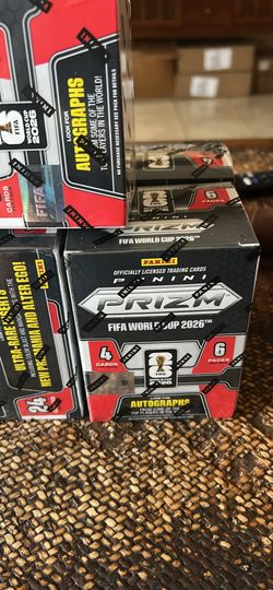 Panini Prizm 2026 World Cup blaster boxes