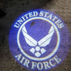 UNITED STATES AIR FORCE 2PC DOOR SHADOW LIGHT SET.